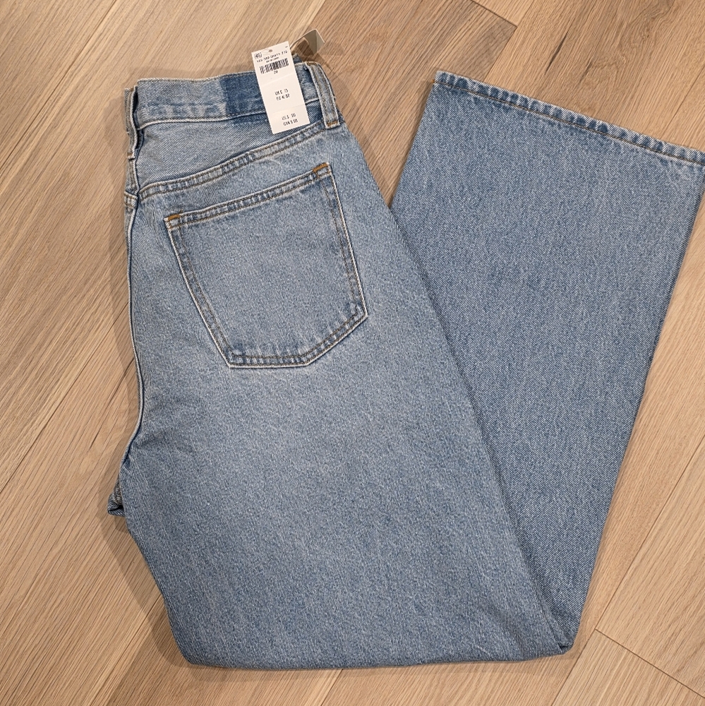NWT - Abercrombie & Fitch Light Blue Slouchy Jeans